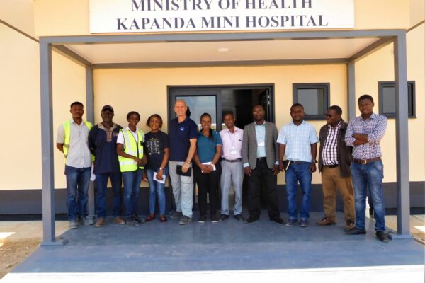 Kapanda Mini Hospital Site Handover