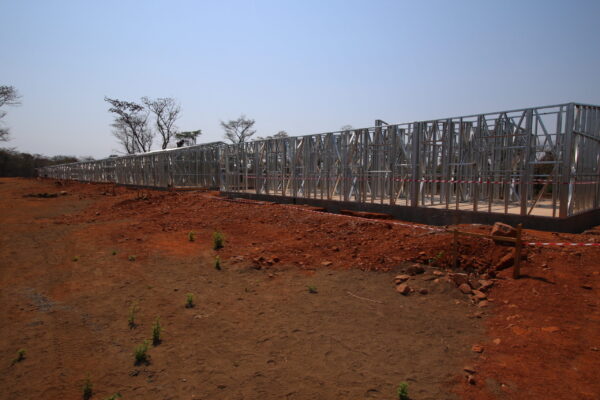 26th August 2021 Mambwe District Hospital Steel Frame Structure